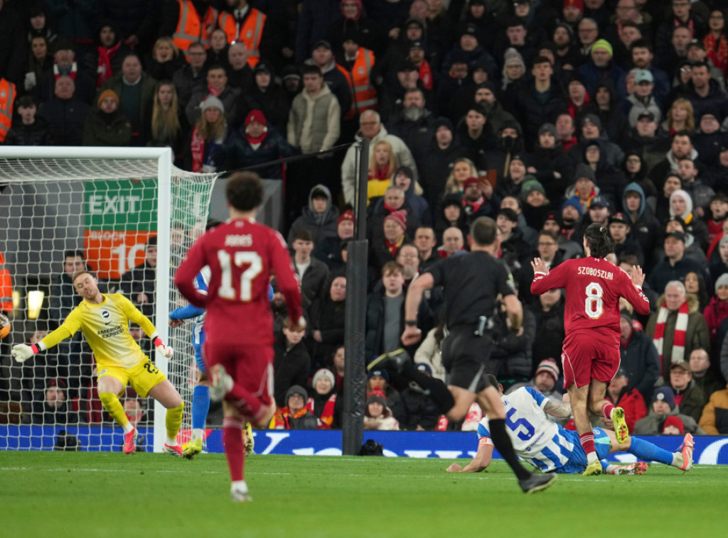 Fudbaleri Liverpula ubedljivo savladali Brajton u šesnaestini finala FA Kupa