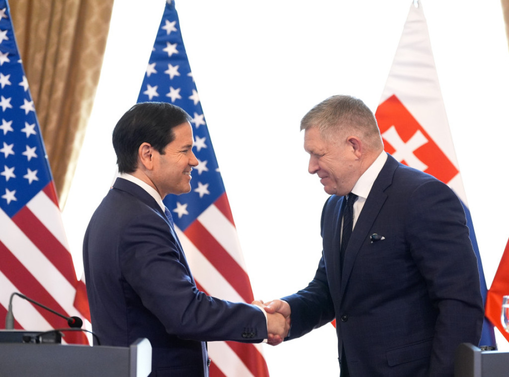 Marko Rubio u Slovačkoj, sa Pelegrinijem o pitanjima energetike, odbrane i bezbednosti