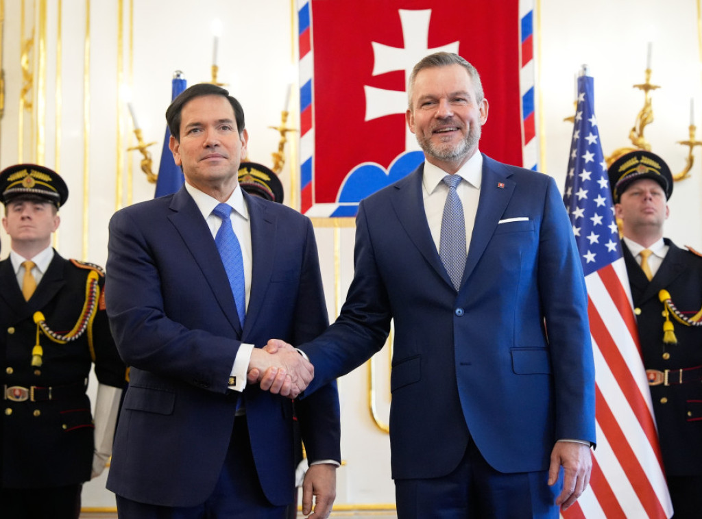Marko Rubio u Slovačkoj, sa Pelegrinijem razgovarao o pitanjima energetike, odbrane i bezbednosti