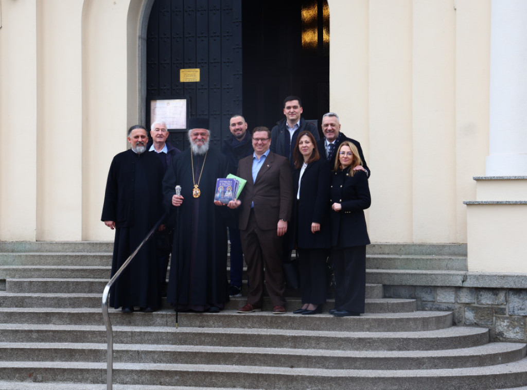 Vladimir Kokanović posetio Mitropoliju zagrebačku-ljubljansku, uručio donaciju srpskoj deci