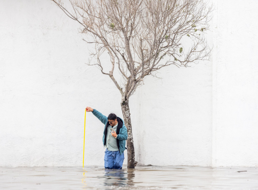 Visoki vodostaji reka u zapadnoj Makedoniji tokom noći, raste nivo Vardara
