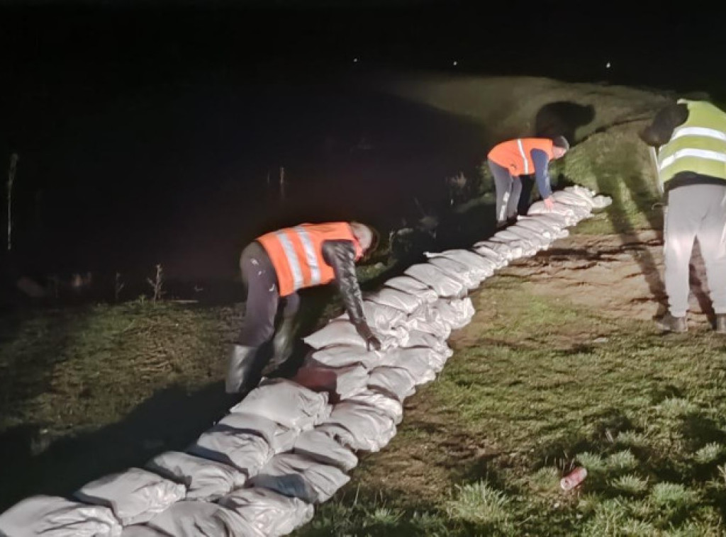 Uvedena vanredna odbrana od poplava na Južnoj Moravi kod Vranja i Timoku kod Zaječara