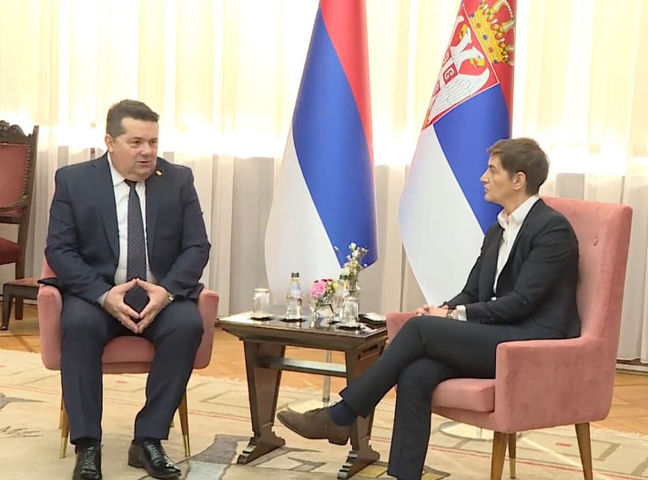 Ana Brnabić sa Nenadom Stevandićem o pripremama za 4. Parlamentarni forum Srbija - Srpska
