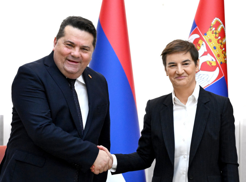 Ana Brnabić sa Nenadom Stevandićem o pripremama za 4. Parlamentarni forum Srbija - Srpska