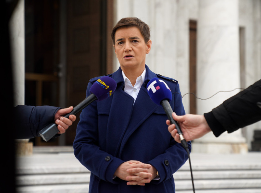 Ana Brnabić: Vučić nije rekao ni jednu lošu reč o Šekerinskoj, saopštenje SDSM sramotno
