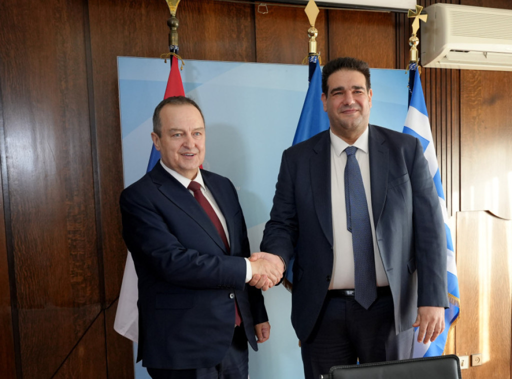 Dačić se u Atini sastao sa ministrom unutrašnjih poslova Grčke
