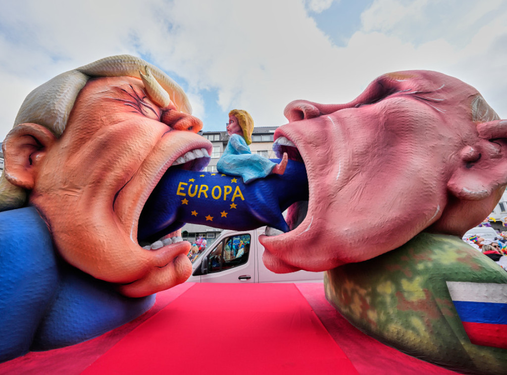 Na karnevalima u Nemačkoj satirično prikazani Tramp, Putin i politika u svetu