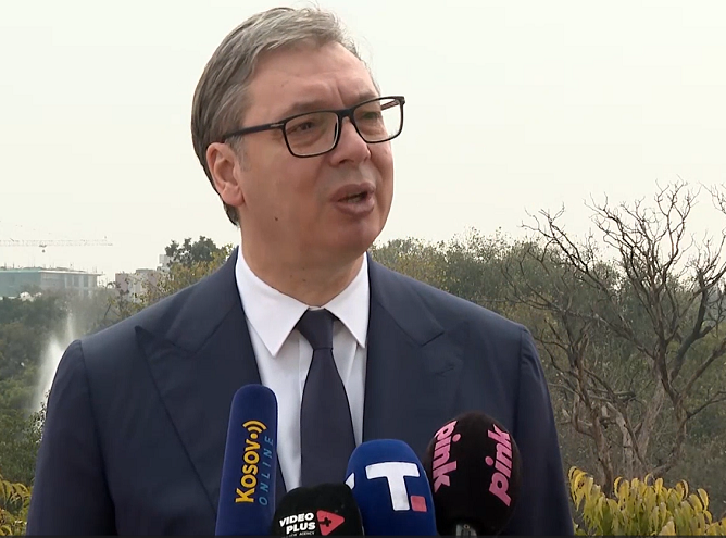 Vučić: Indija potvrdila učešće na Ekspu 2027; Indija će nastaviti politiku nepriznavanja nezavisnosti Kosova