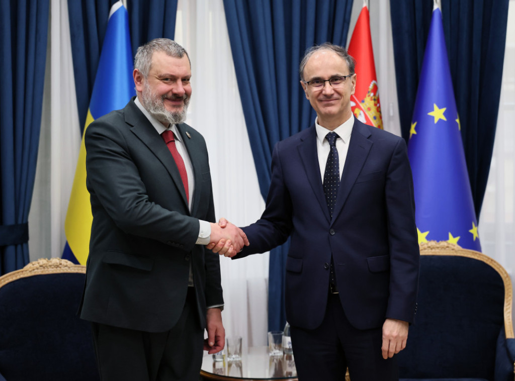 Macut receives Ukrainian ambassador