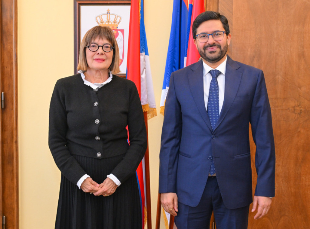 Maja Gojković sa ambasadorom Indije: Dobri odnosi osnov za dalje produbljivanje saradnje