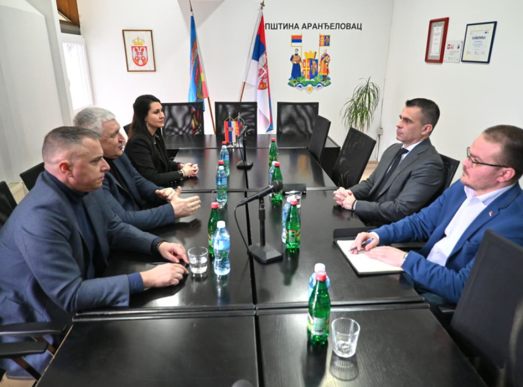 Đorđe Milićević razgovarao sa Bojanom Radovićem o projektima za unapređenje kvaliteta života Aranđelovčana