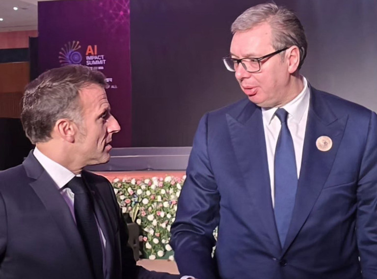Predsednik Vučić sa Makronom o Samitu o veštačkoj inteligenciji i ulozi Srbije i Francuske u novom svetu
