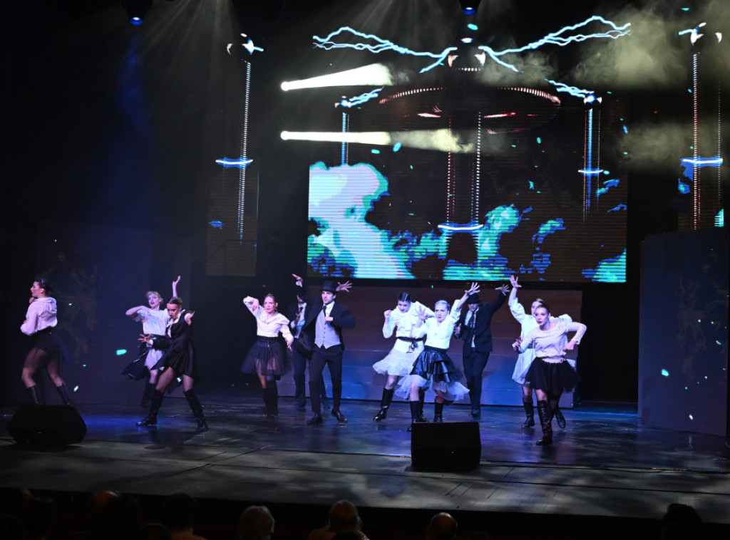 Mjuzikl "Nikola Tesla - beskonačna energija" izveden u Narodnom pozorištu u Beogradu