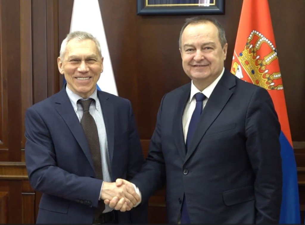 Ministar Dačić sastao se sa ambasadorom Rusije u Beogradu Aleksandrom Bocan-Harčenkom