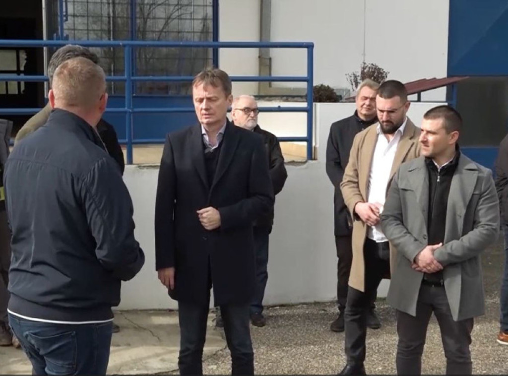 Darko Glišić obišao početak radova na rekonstrukciji vodovodne mreže u Šapcu