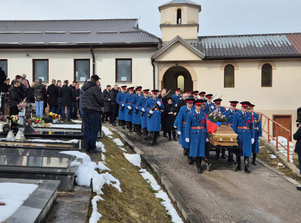 Pale: Sahranjena Ljiljana Zelen Karadžić
