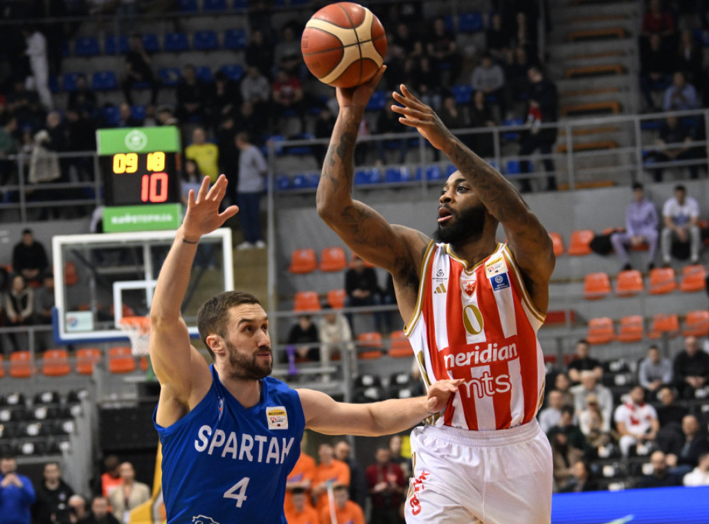 Košarkaši Crvene zvezde pobedili Spartak za finale Kupa Radivoja Koraća