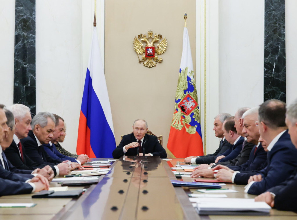 Putin održao sednicu Saveta bezbednosti, Medinski podneo izveštaj o pregovorima