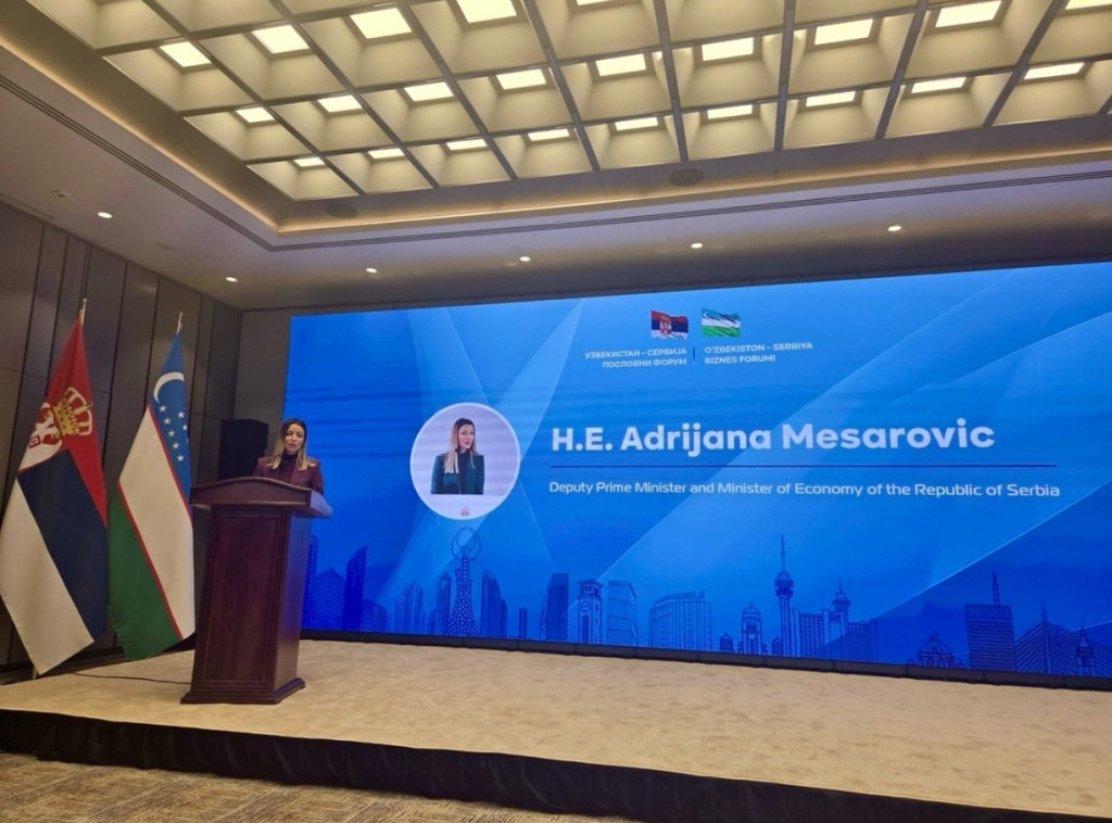Adrijana Mesarović: Želimo da ekonomske odnose s Uzbekistanom podignemo na znatno viši nivo