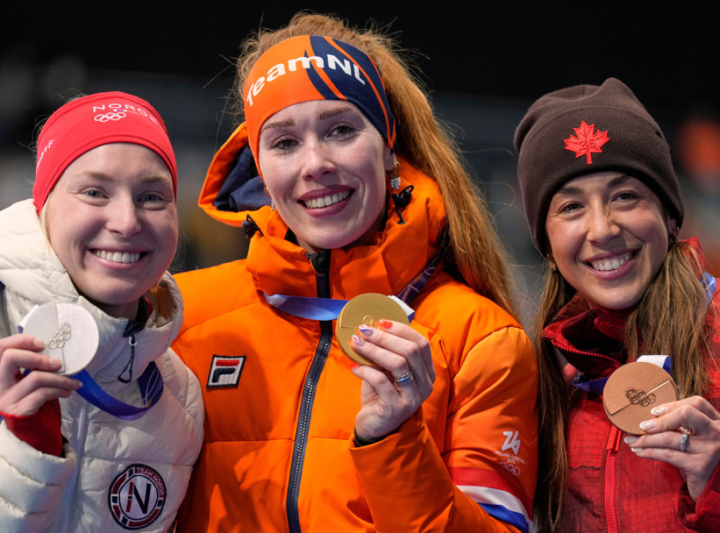 Holanđanka Rijpma de-Jong osvojila zlato u brzom klizanju na 1.500 metara na Zimskim olimpijskim igrama