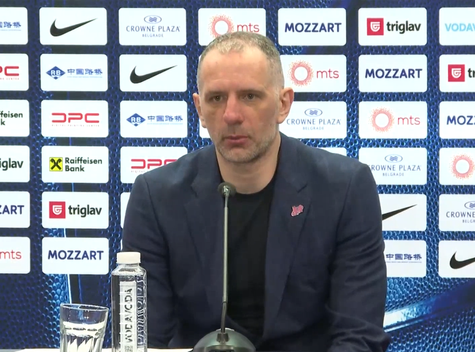 Vule Avdalović: Čestitam igračima, izneli su utakmicu sa Partizanom na pravi način