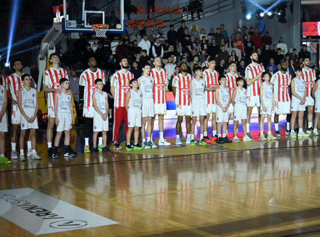 Košarkaši Crvene zvezde i Mege večeras igraju finale Kupa Radivoja Koraća