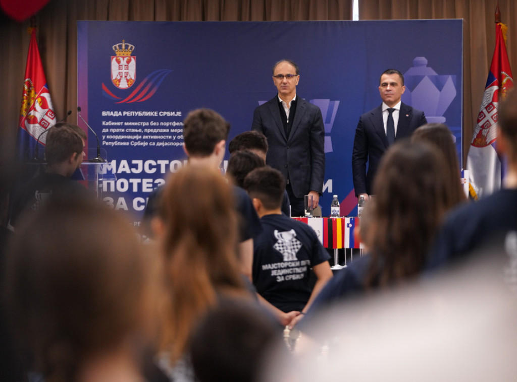 Premijer Macut otvorio Majstorski potez-Jedinstveni za Srbiju: Turnir poruka da smo isti narod