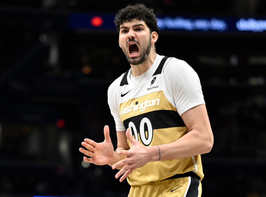 Srpski košarkaš Tristan Vukčević postigao dogovor sa Vašingtonom o novom ugovoru