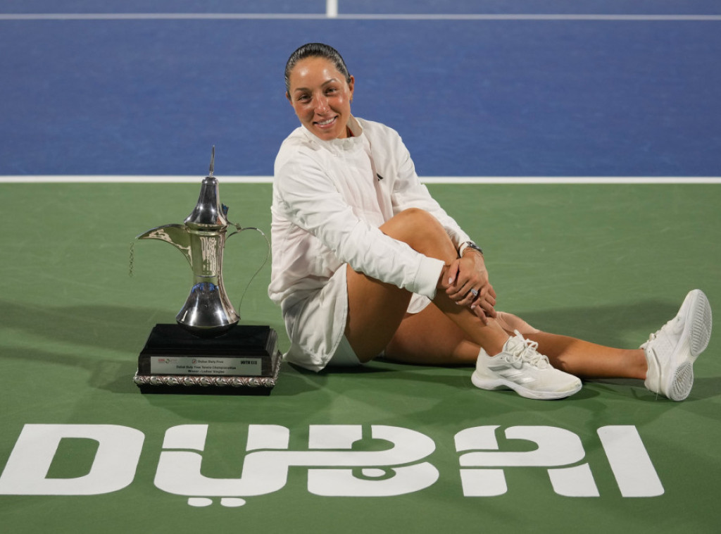 Američka teniserka Džesika Pegula osvojila titulu na turniru u Dubaiju