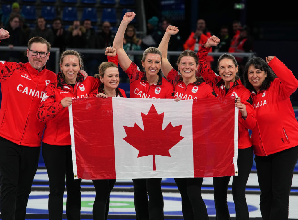 Ženska karling reprezentacija Kanade osvojila bronzanu medalju na Zimskim olimpijskim igrama