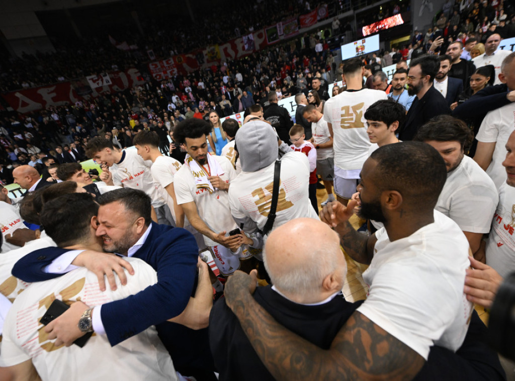 Košarkaši Zvezde pobedili Megu i šesti put uzastopno osvojili Kup Radivoja Koraća