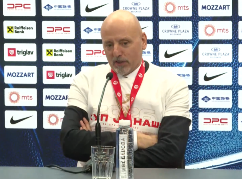 Saša Obradović: Ovo je najbolja, najsjajnija medalja, jer je ostvarena sa mojom Zvezdom