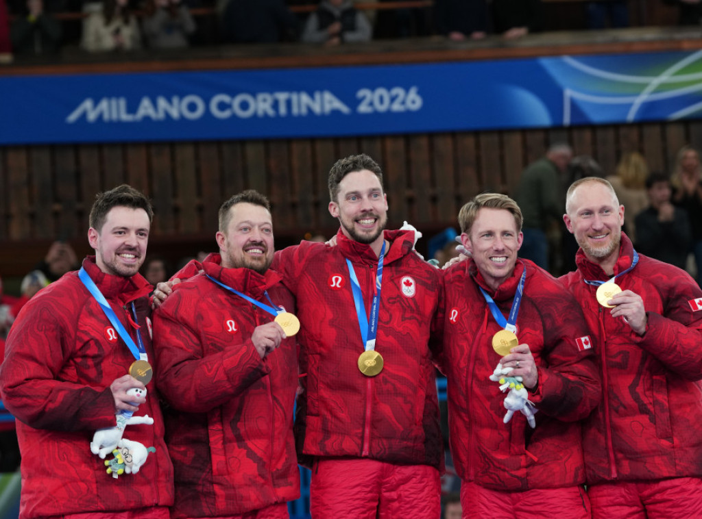 Muška karling reprezentacija Kanade osvojila zlatnu medalju na ZOI