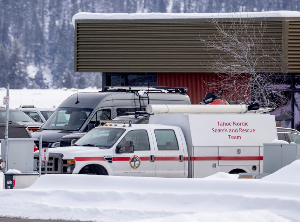 Svih devet žrtava lavine izvučeno iz snega na planini Sijera Nevada u Kaliforniji