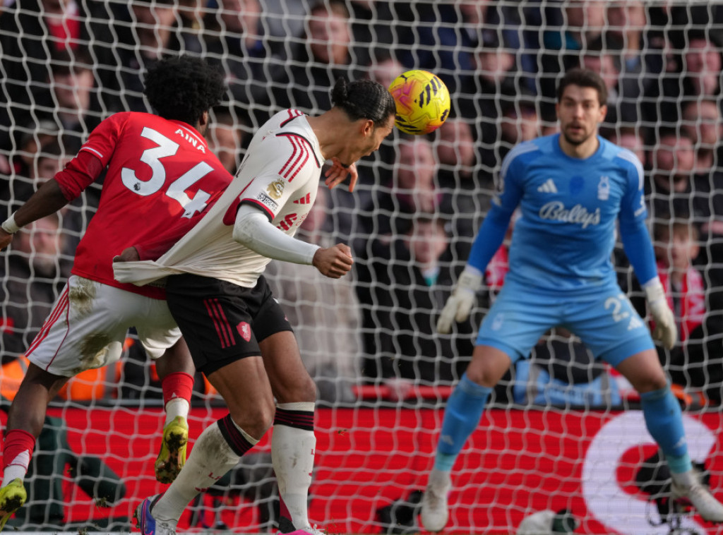 Fudbaleri Liverpula u 90+7. minutu do pobede protiv Notingem Foresta u Premijer ligi