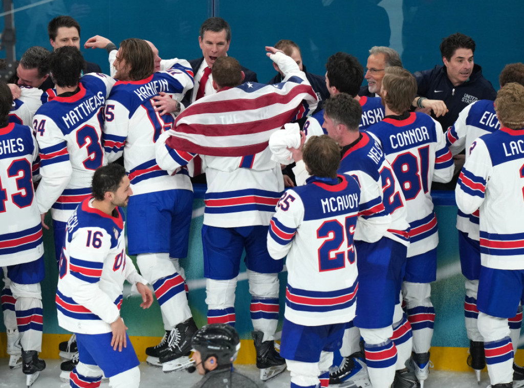 Hokejaši SAD posle produžetka do zlatne medalje na Zimskim olimpijskim igrama u Milanu i Kortini