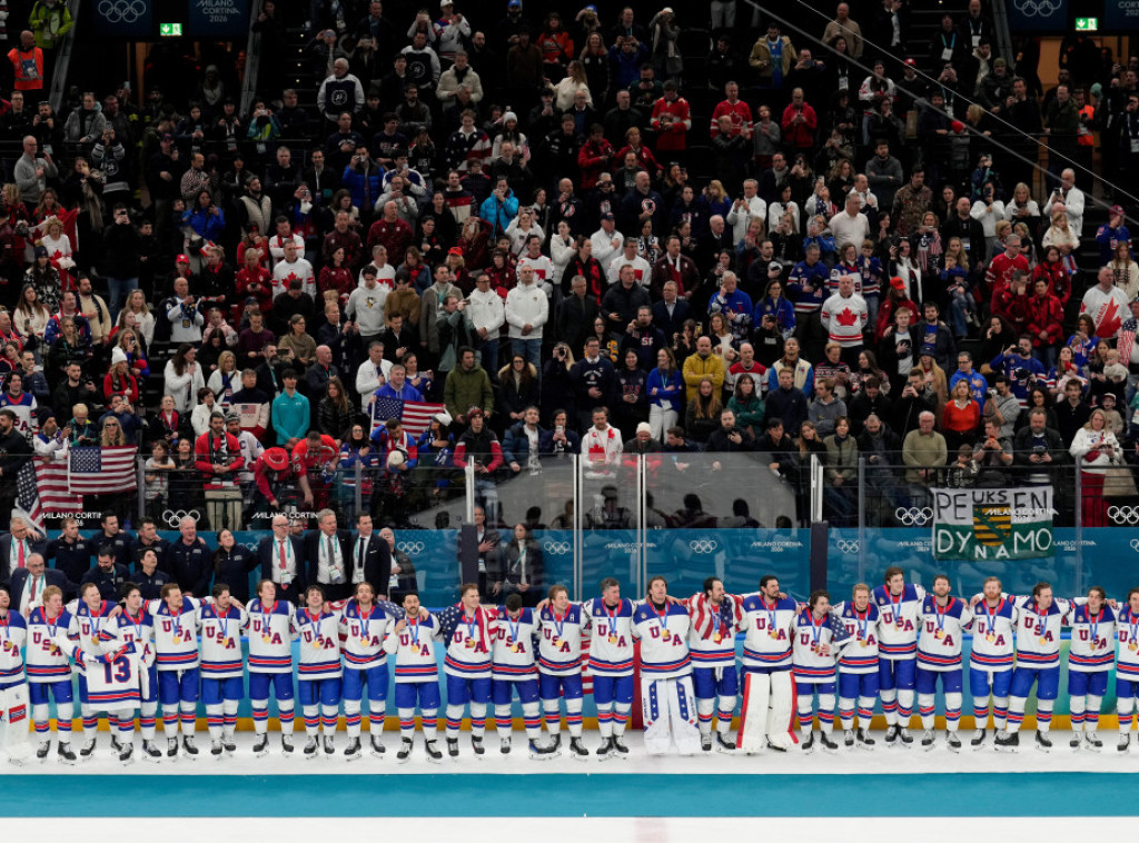 Hokejaši SAD posle produžetka do zlatne medalje na Zimskim olimpijskim igrama u Milanu i Kortini