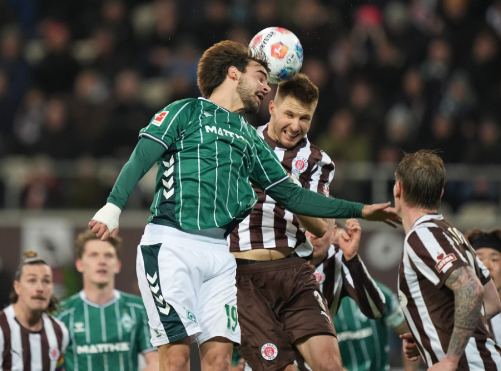 Srpski fudbaler Jovan Milošević strelac u porazu Verdera od Sankt Paulija