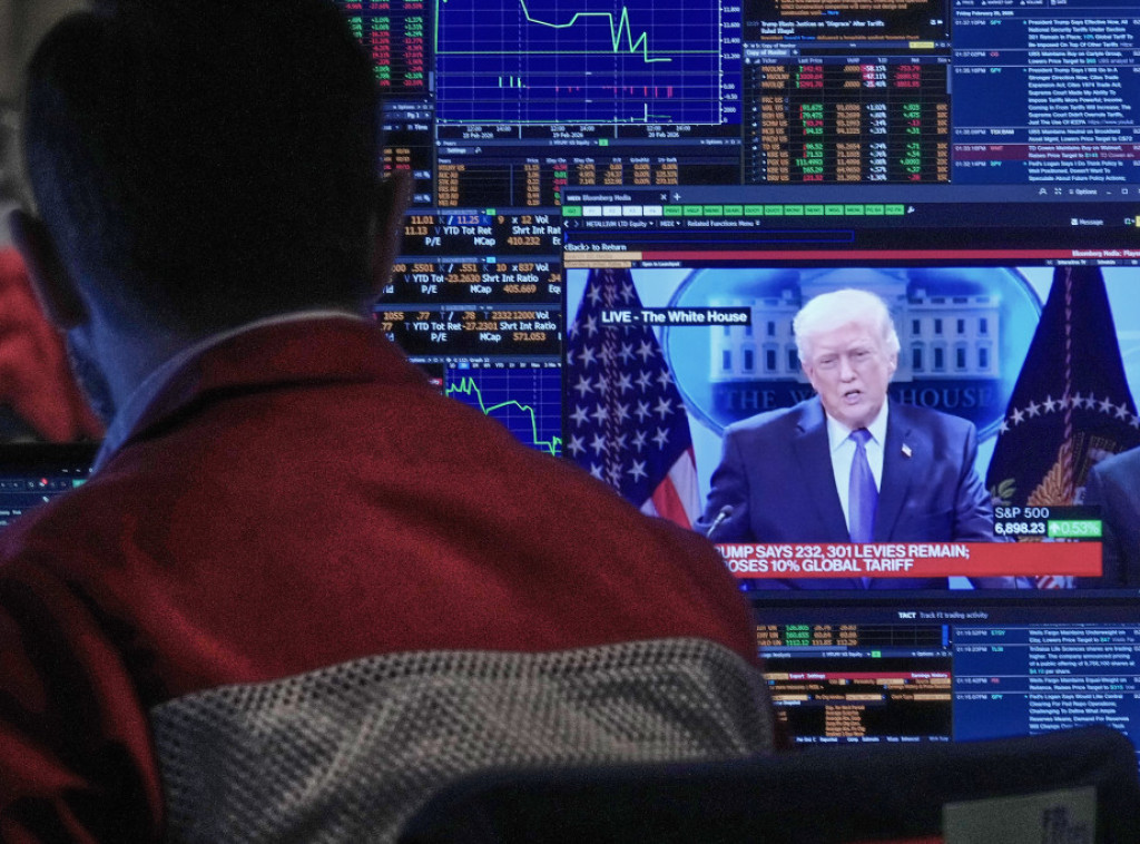 Evropski indeksi u padu nakon Trampove najave novih carina, rast cena zlata i srebra