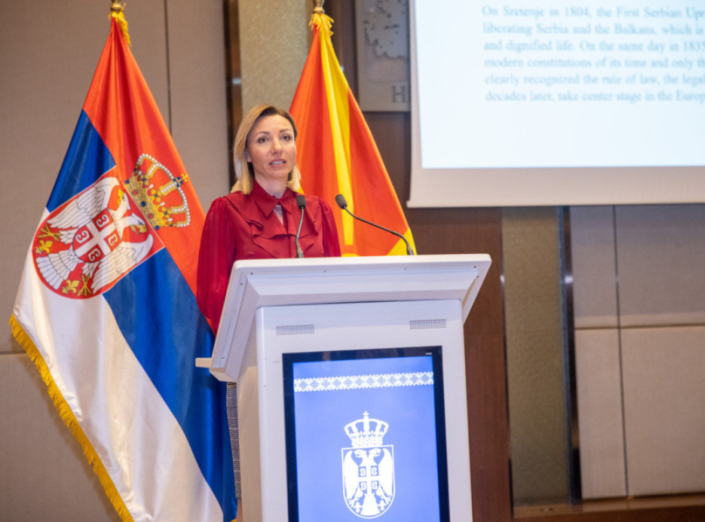 Ministarka Macura u Skoplju: Srbija i Severna Makedonija nastavljaju da razvijaju partnerski odnos i saradnju