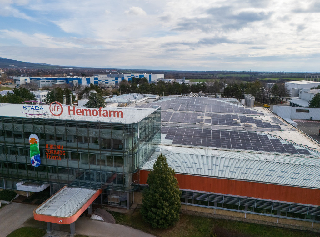 Hemofarm pustio u rad solarnu elektranu od četiri megavata
