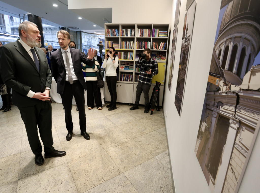 U Beogradu otvorena izložba o uništenju religijskih objekata u Ukrajini