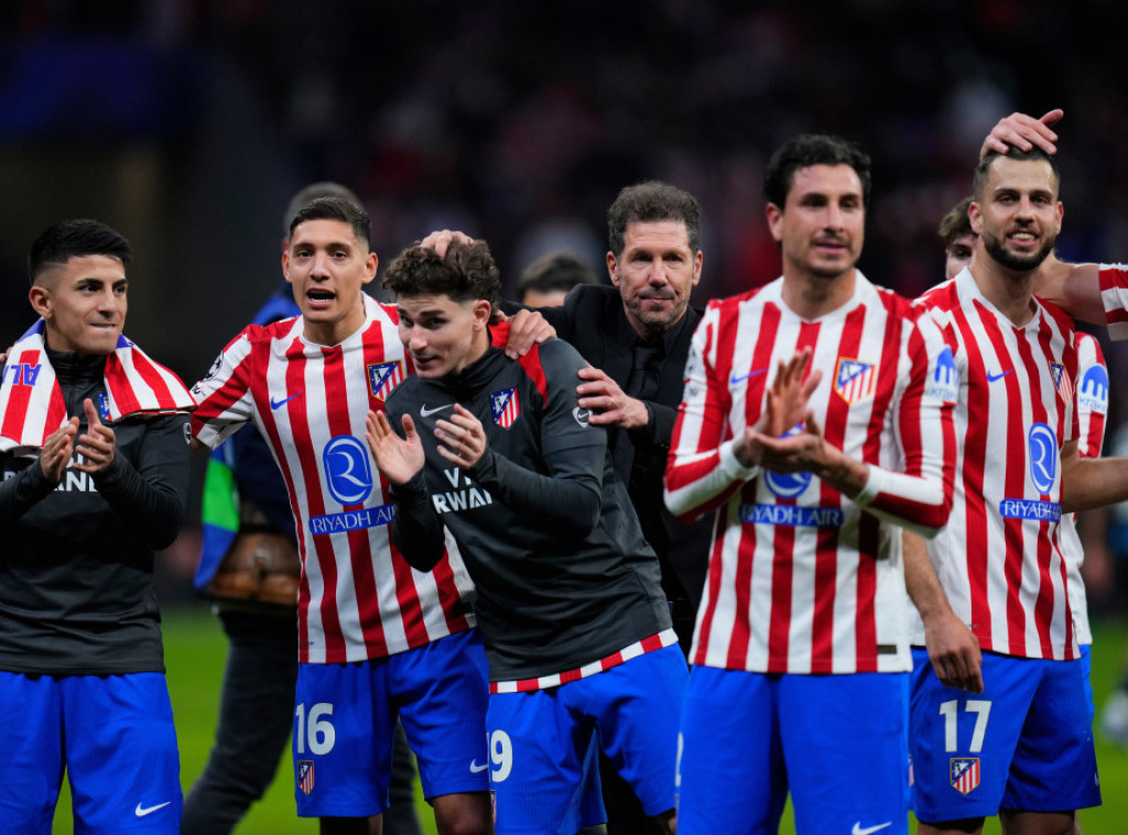 Fudbaleri madridskog Atletika deklasirali Briž i plasirali se u osminu finala Lige šampiona