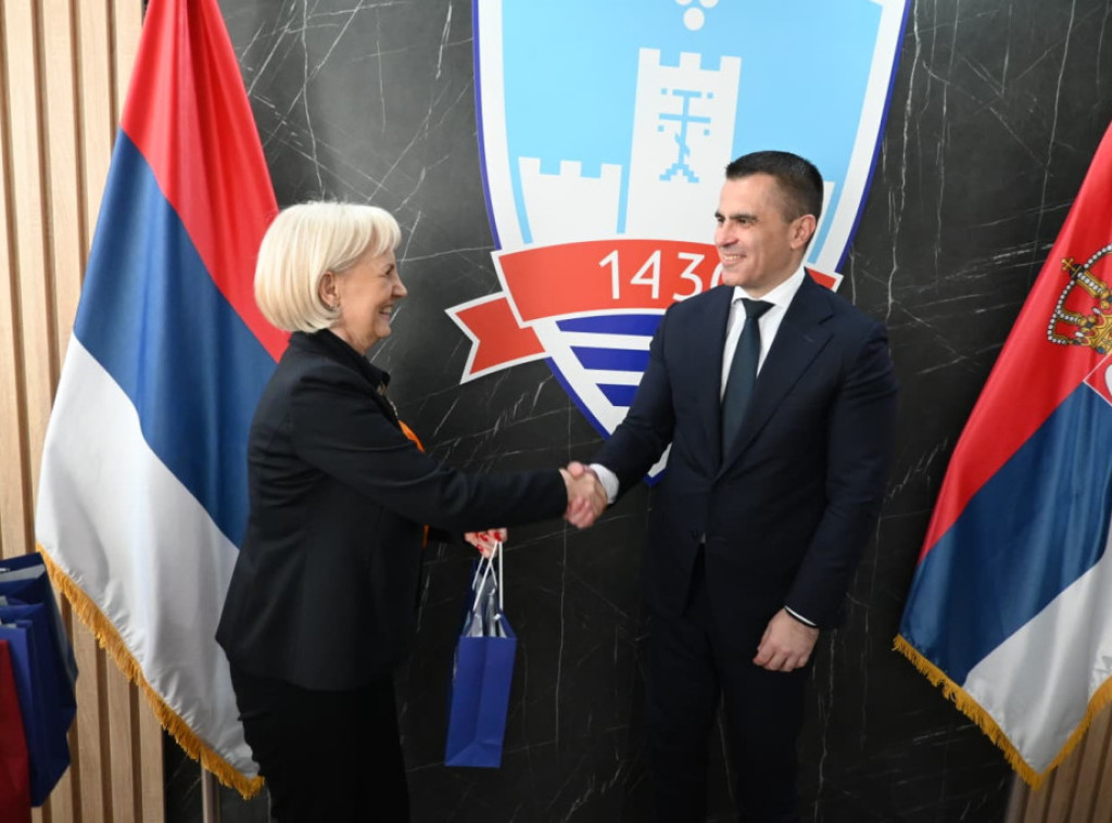 Đorđe Milićević razgovarao sa gradonačelnicom Smedereva Jasminom Vojinović