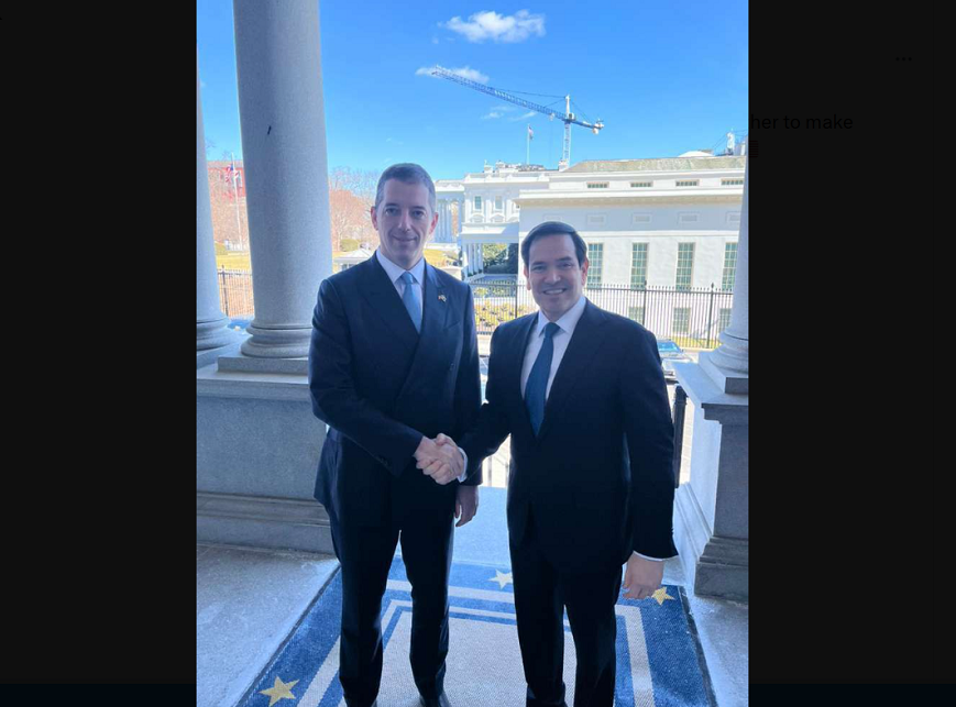 Đurić se sastao sa Rubiom: Radimo da ovo bude sjajna godina za Srbiju i SAD