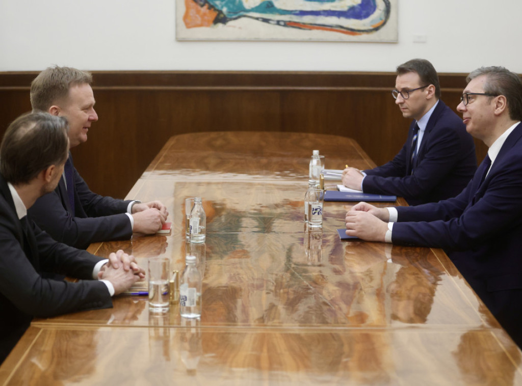 Vucic, Sorensen discuss course, resumption of Belgrade-Pristina dialogue