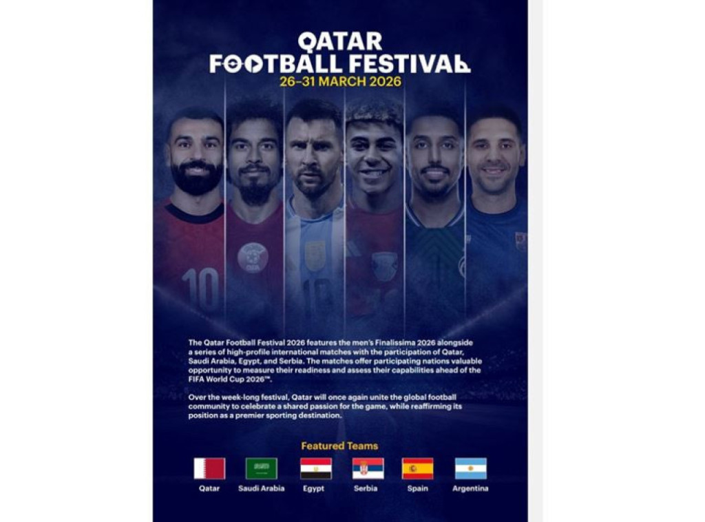 Katar spreman za Festival fudbala: Prodaja ulaznica počinje danas, igraće i Srbija