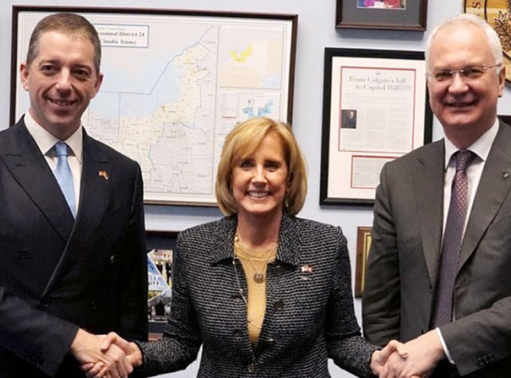 Djuric, Tenney discuss topics related to Serbia, region