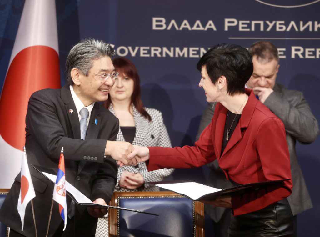 Ambasador Japana potpisao četiri ugovora o donaciji Vlade Japana narodu Srbije