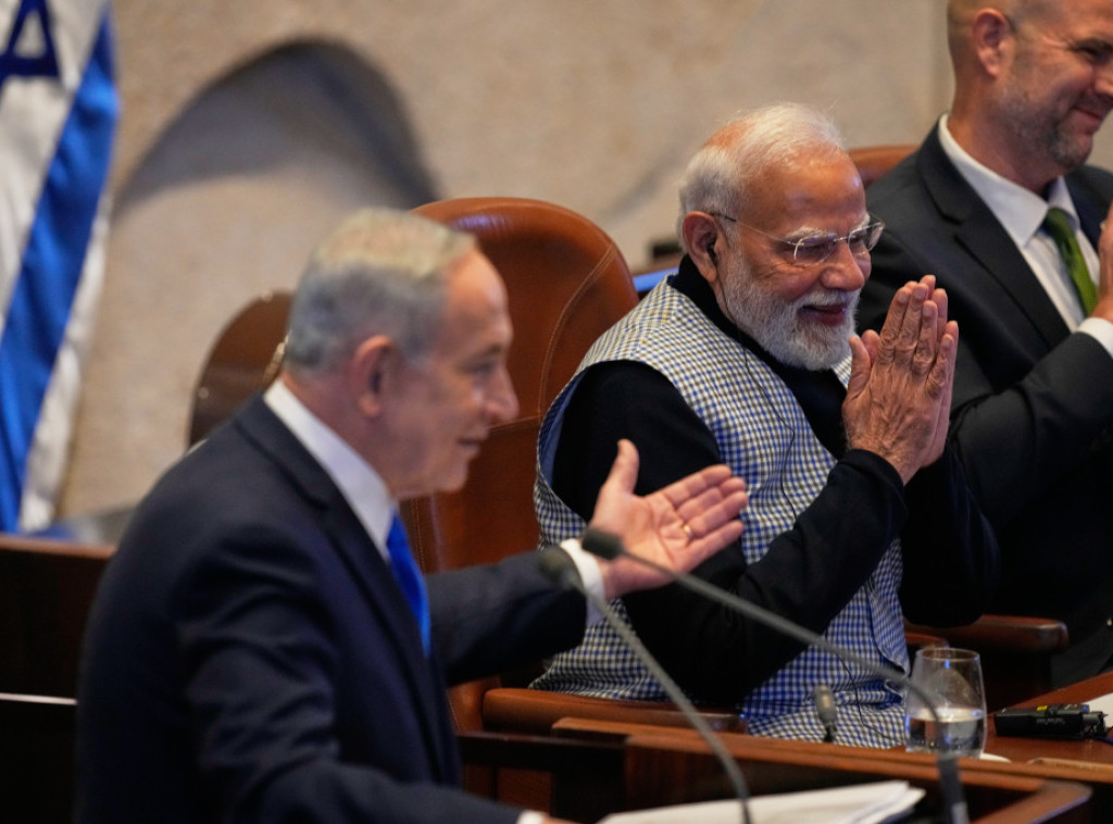 Netanjahu ugostio Modija: Odnos Indije i Izraela veza pravog prijateljstva